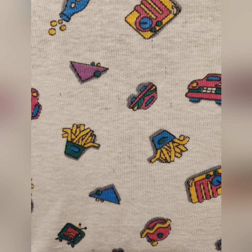 Vintage 80s 90s Unbranded Mens Sweatshirt Size Xl Retro Streetwear Y2k Quirky View 5